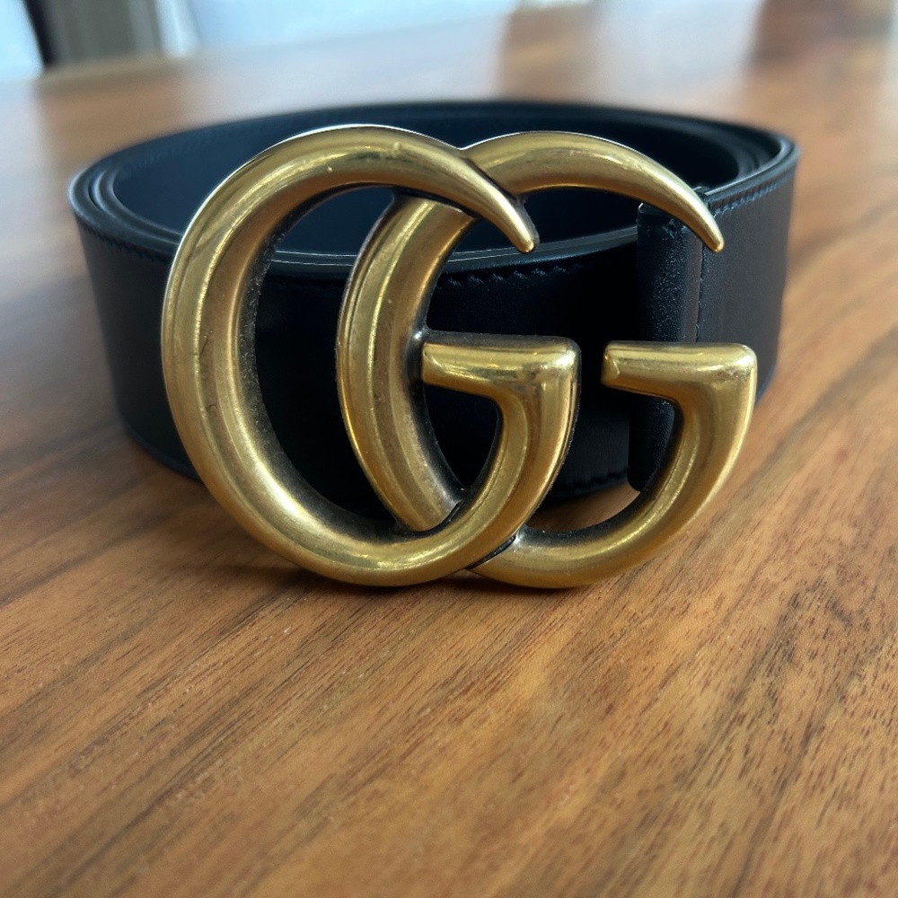 GG Marmont wide belt